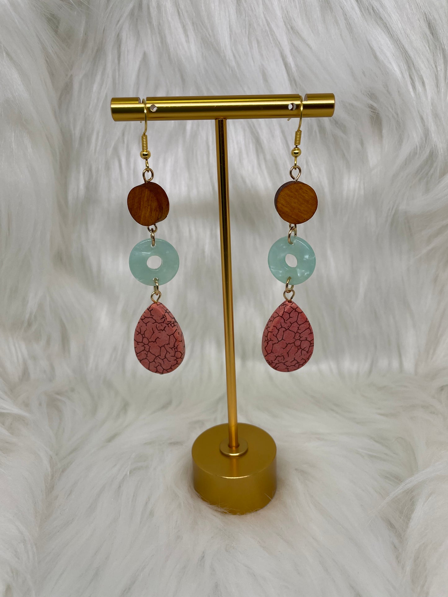 Coral Earrings