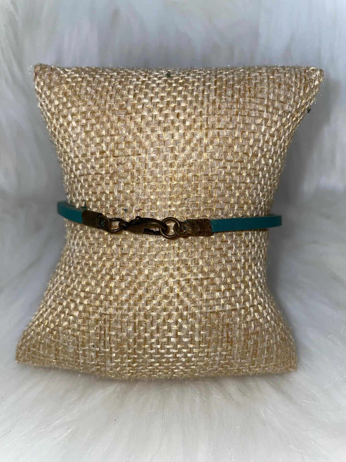 Leather Bracelet- BELIEVE