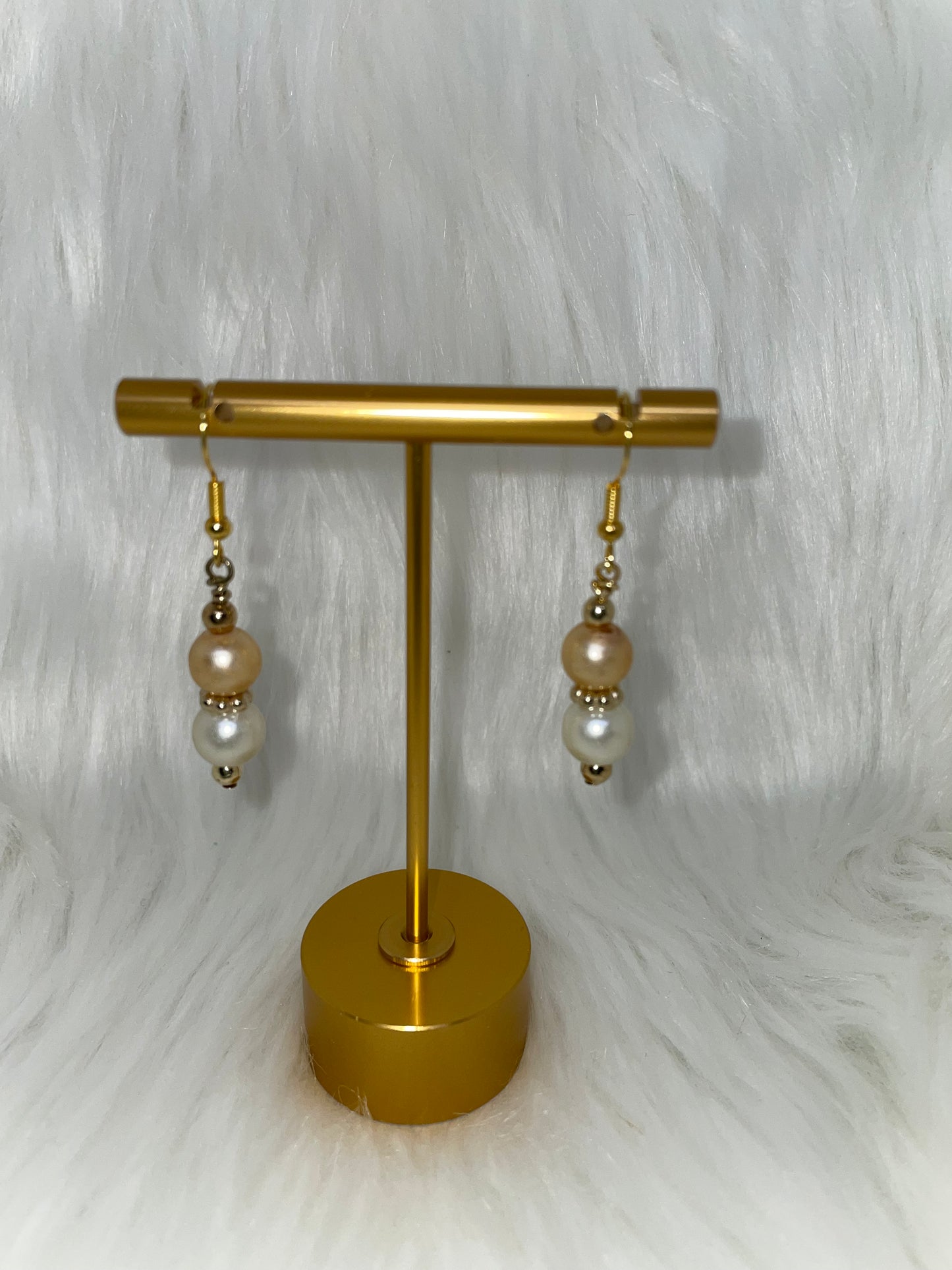 Pearl & Chip Bead Necklace Set