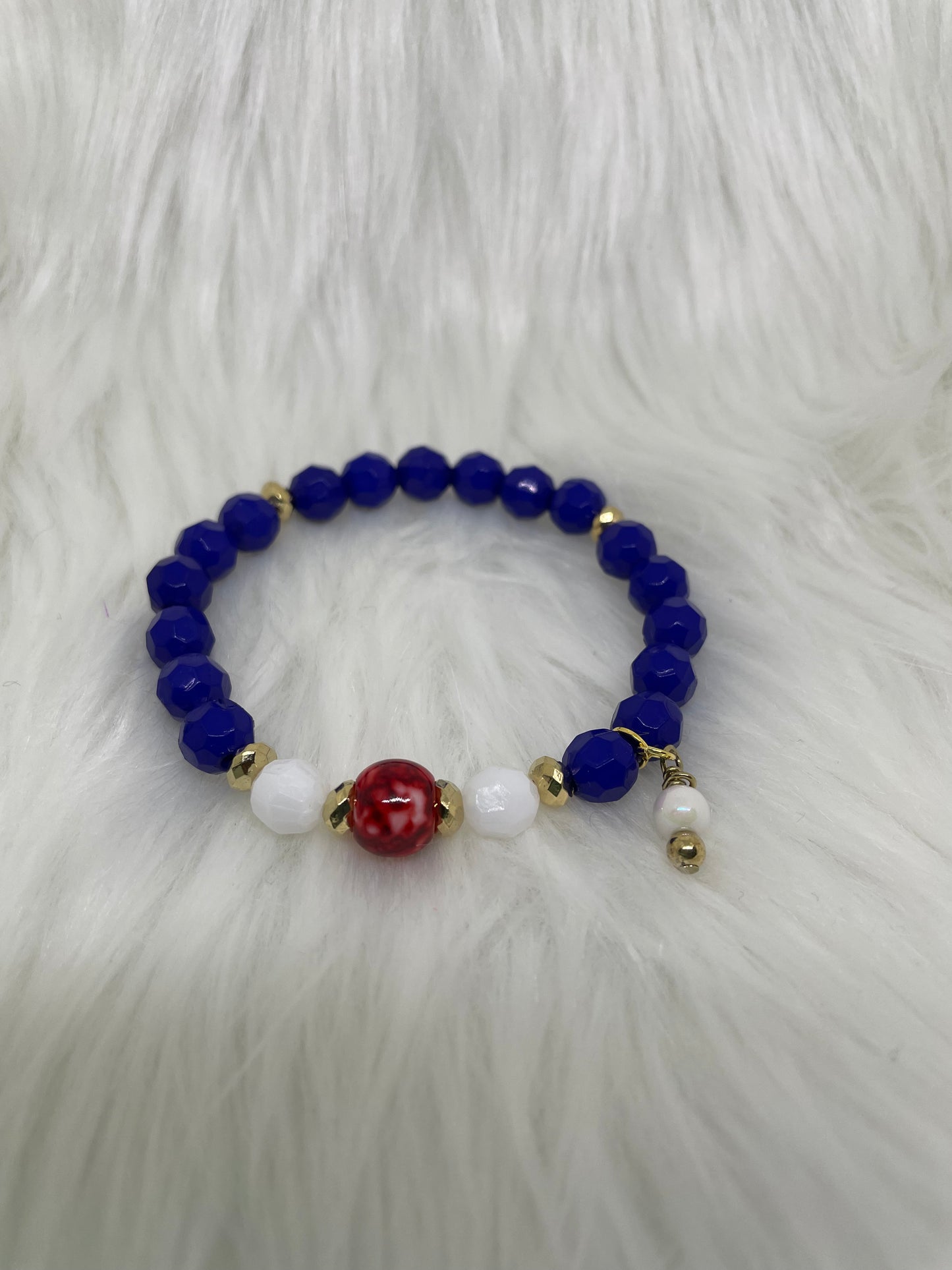 Blue Patriotic Bracelet