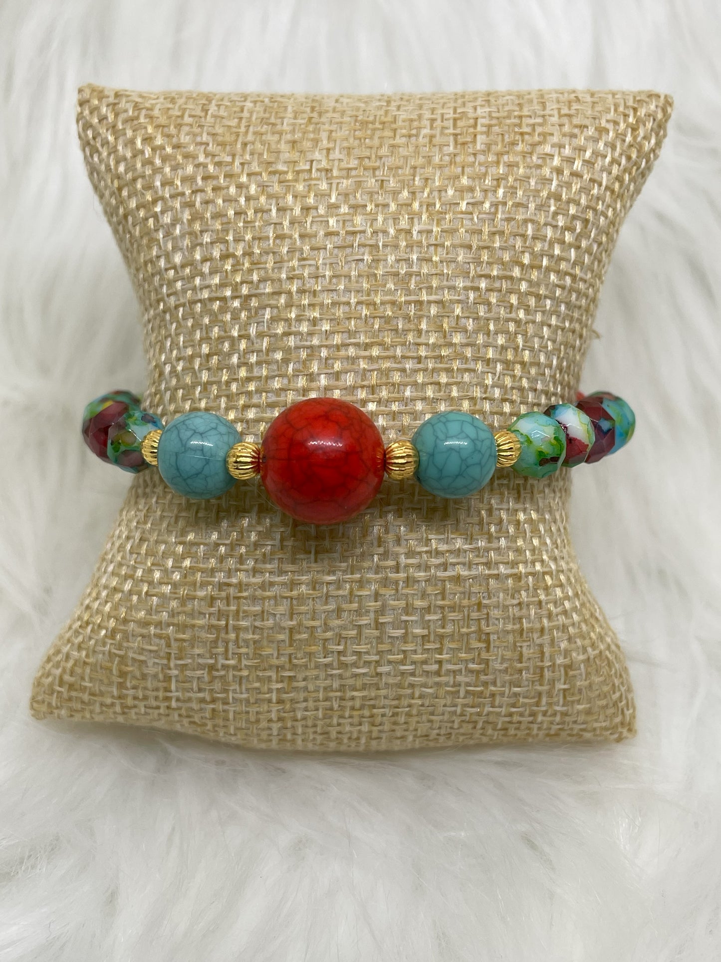 Turquoise Pendant Necklace Set