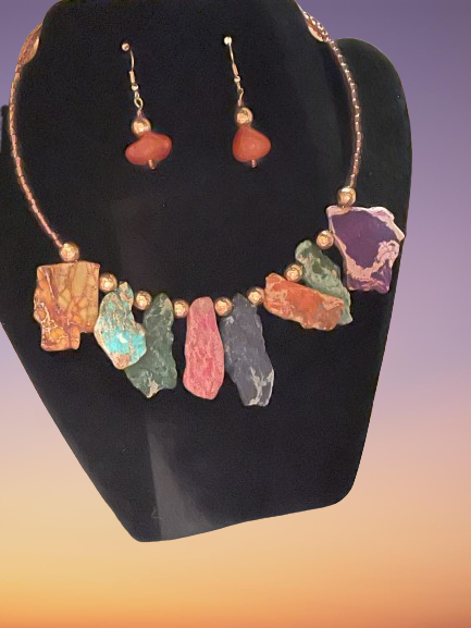 Elegant Stones Jewelry Set