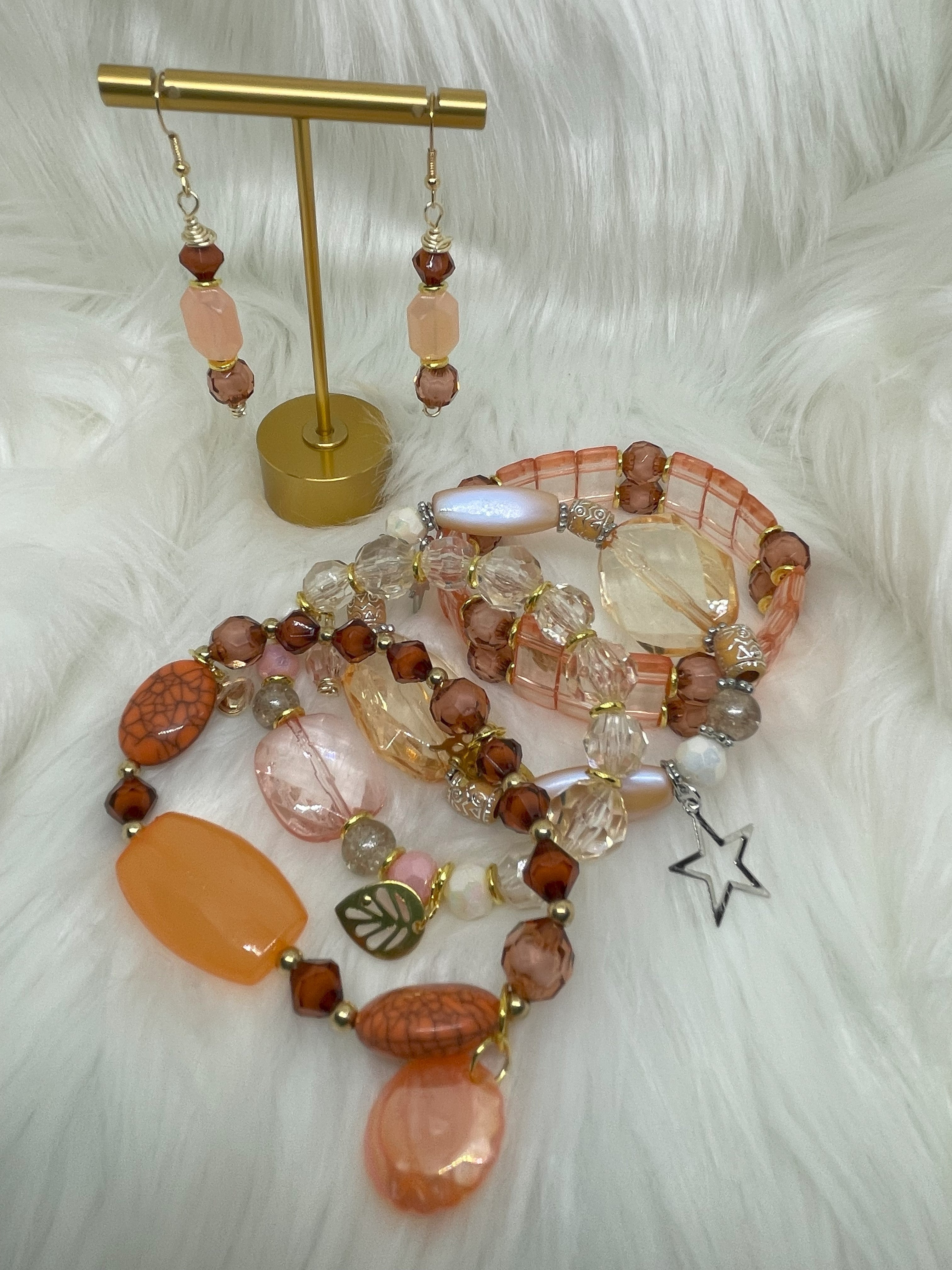 Pink Df Pink Stack Bracelet Set – DF 31:13 Collection LLC