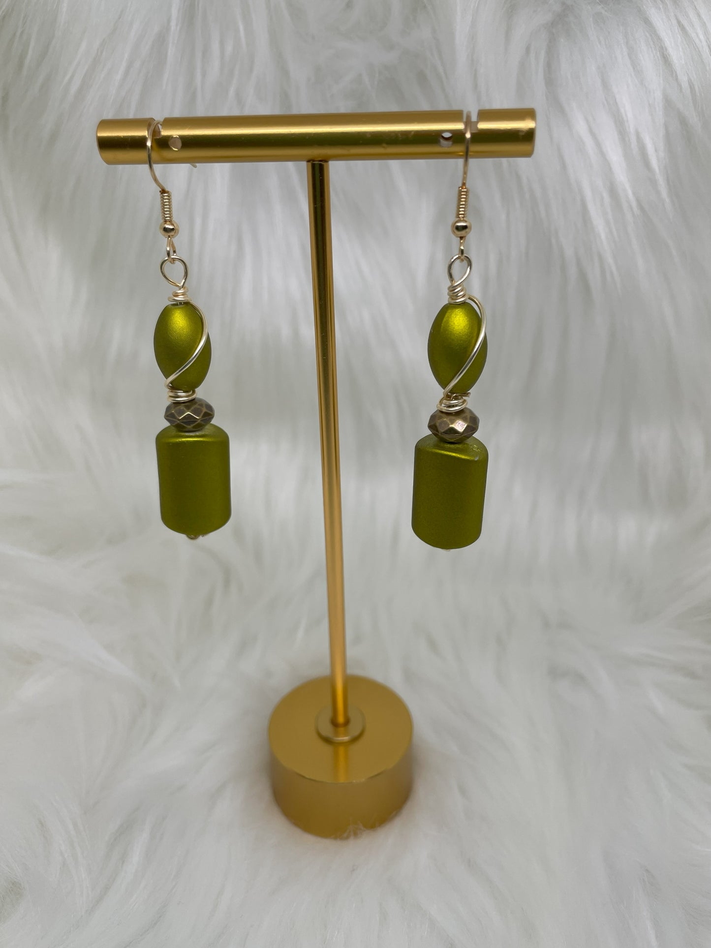 Hunter Green Earrings