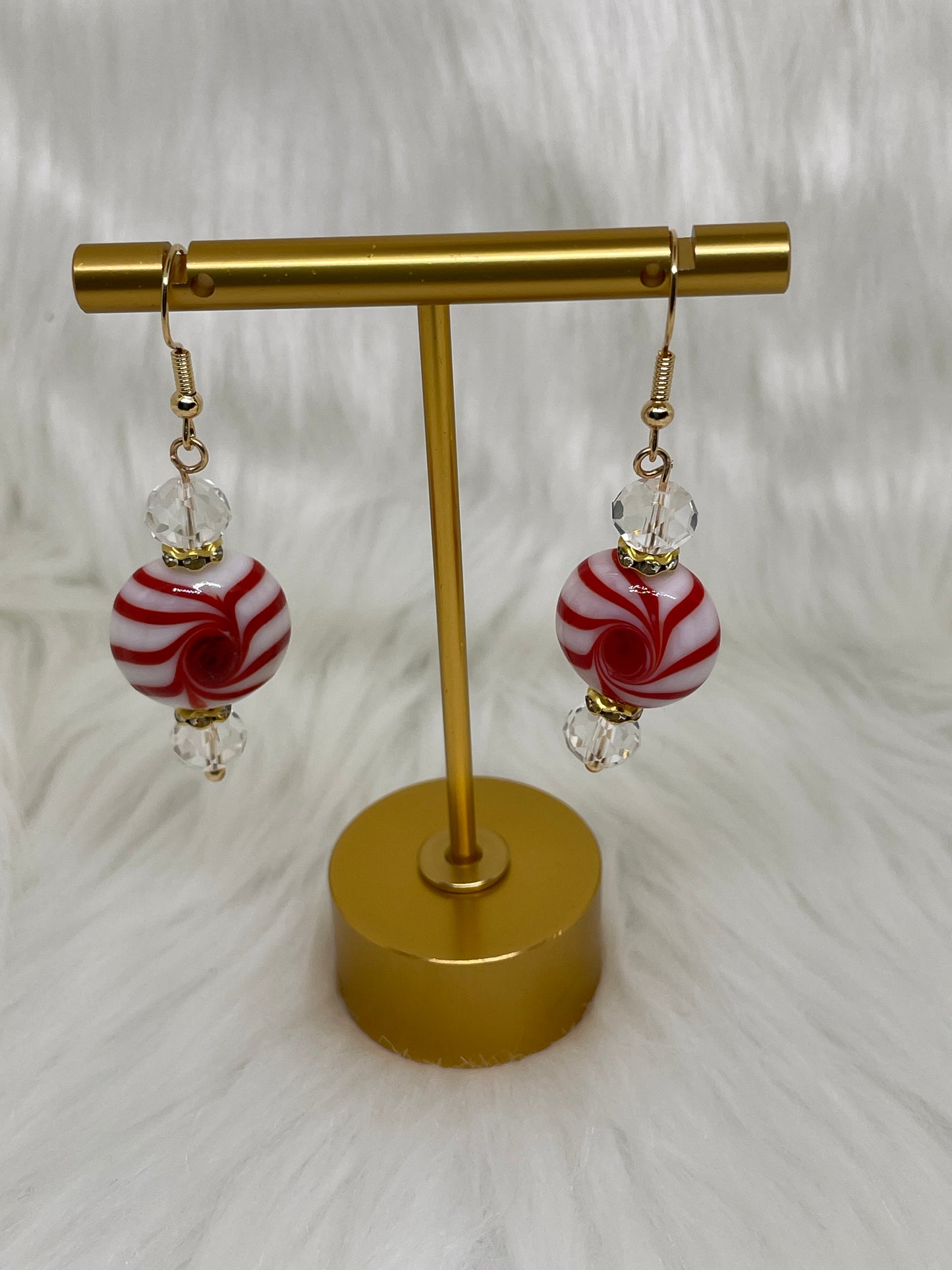 Peppermint Patti Dangle Earrings