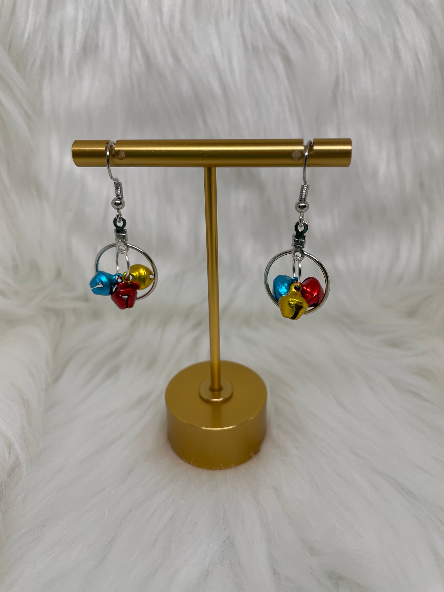 Jingle Bells Hoop Earrings