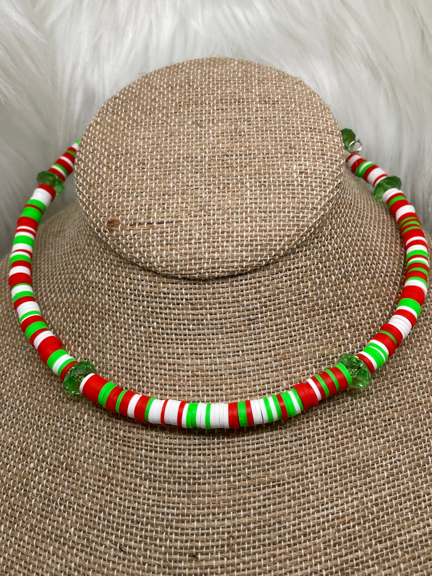 Multicolor Heishi Bead Necklace