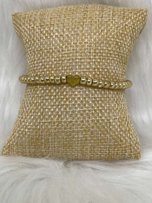 Gold Beaded Bracelet