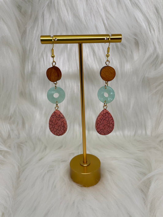 Coral Earrings