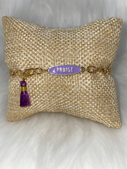 PRAISE Inspirational Bracelet