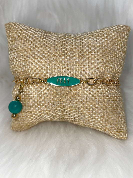 PRAY Inspirational Bracelet