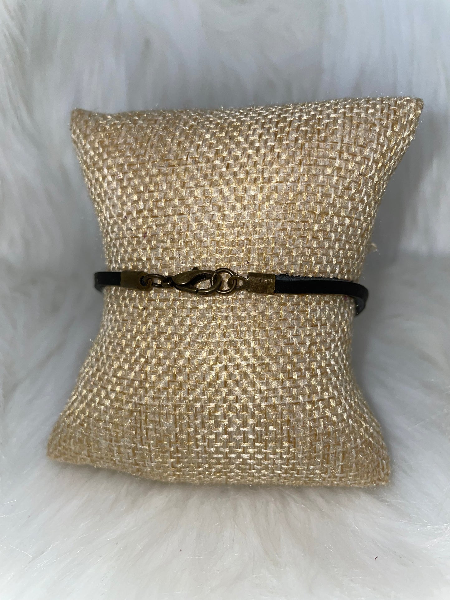 Leather Bracelet- TRUST