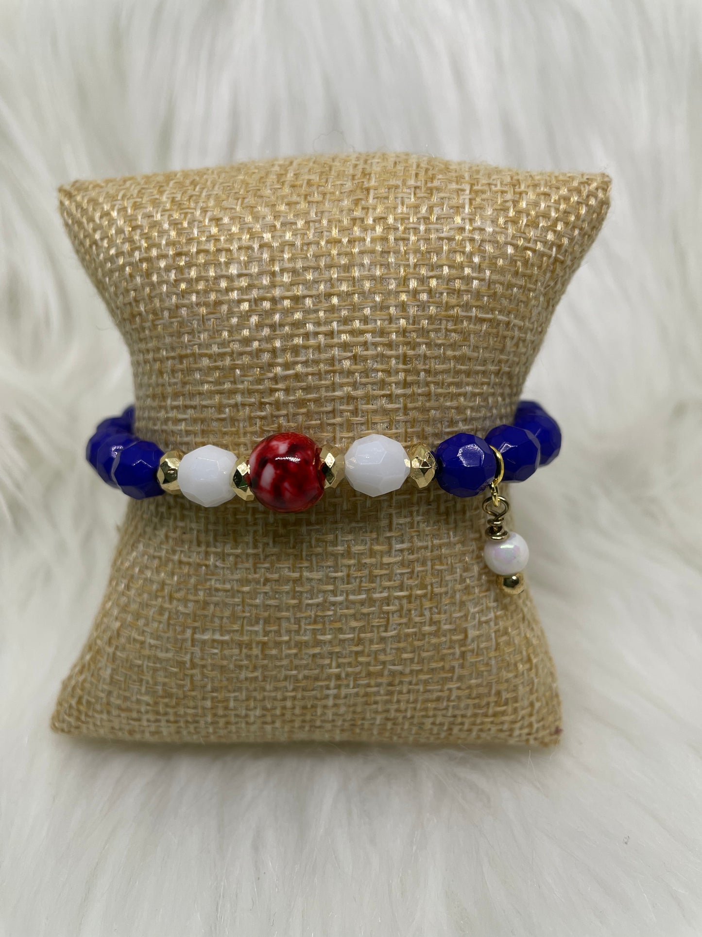 Blue Patriotic Bracelet