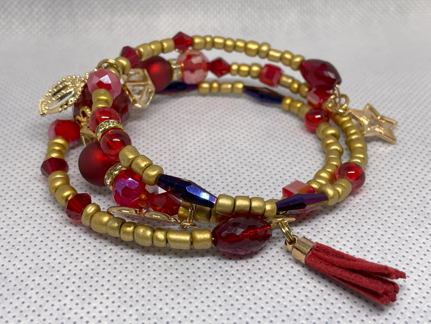 Red & Gold Bracelet